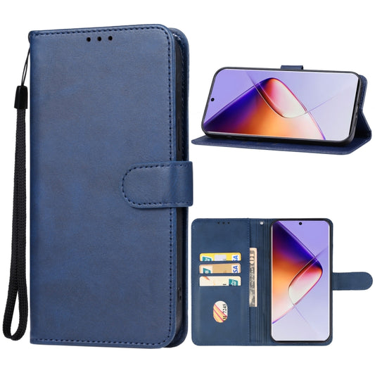 For Infinix Note 40 Pro Leather Phone Case(Blue) - Infinix Cases by buy2fix | Online Shopping UK | buy2fix