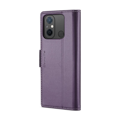 For Xiaomi Redmi 11A/12C CaseMe 023 Butterfly Buckle Litchi Texture RFID Anti-theft Leather Phone Case(Pearly Purple) - Xiaomi Cases by CaseMe | Online Shopping UK | buy2fix