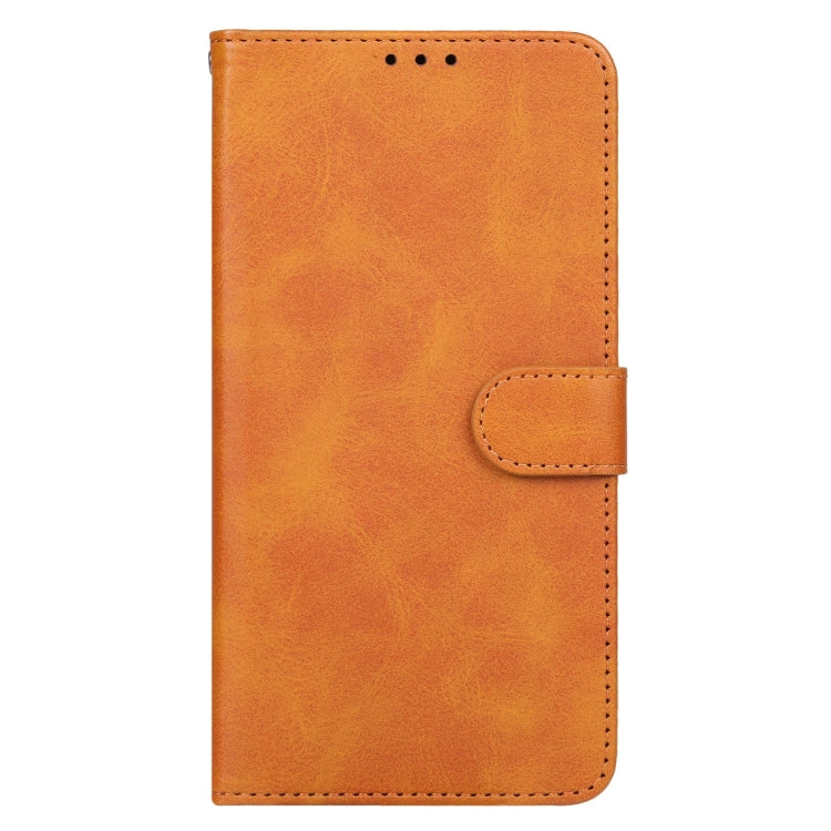 For Motorola Moto G Stylus 5G 2024 Leather Phone Case(Brown) - Motorola Cases by buy2fix | Online Shopping UK | buy2fix