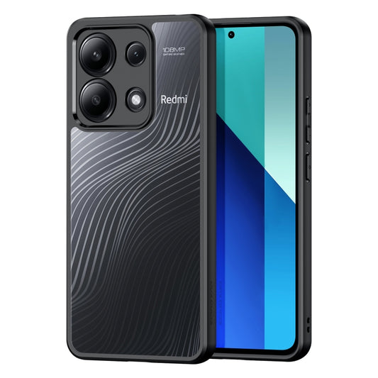 For Xiaomi Redmi Note 13 4G DUX DUCIS Aimo Series TPU + PC Frosted Feel Phone Case(Black) - Note 13 Cases by DUX DUCIS | Online Shopping UK | buy2fix