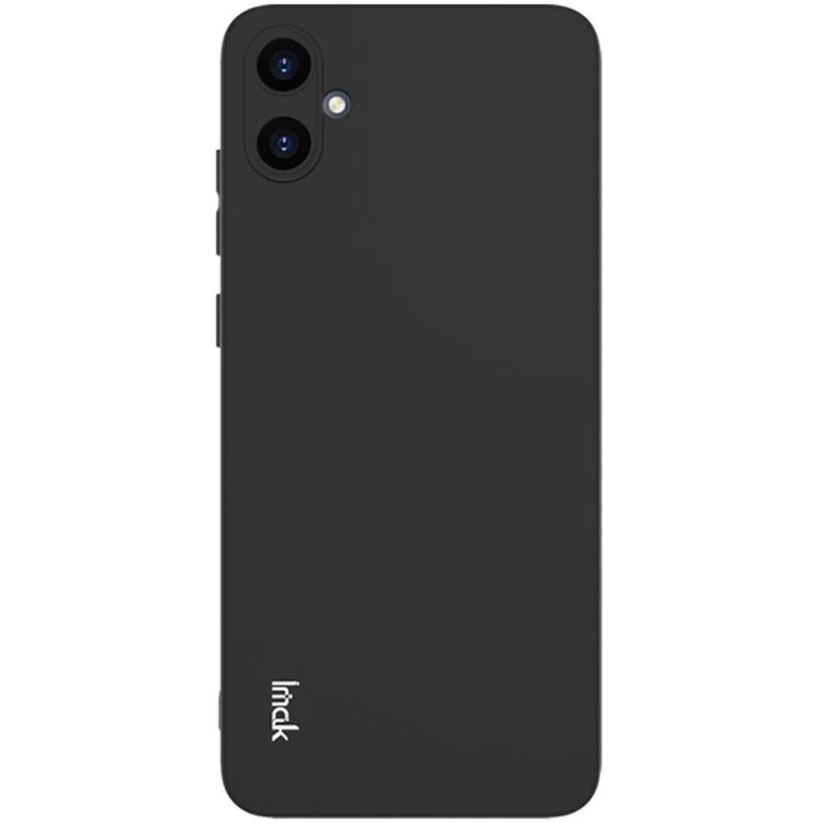 For Samsung Galaxy A05 IMAK UC-3 Series Shockproof Frosted TPU Phone Case(Black) - Galaxy Phone Cases by imak | Online Shopping UK | buy2fix