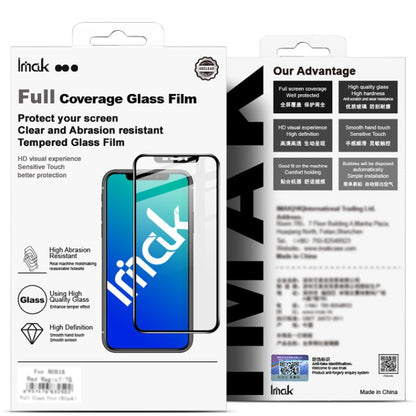 For Xiaomi Redmi Note 12 4G Global imak 9H Surface Hardness Full Screen Tempered Glass Film Pro+ Series -  by imak | Online Shopping UK | buy2fix