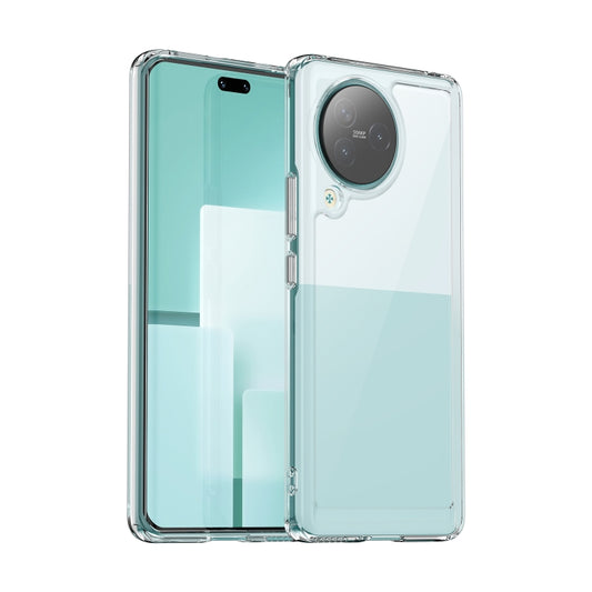 For Xiaomi Civi 3 Colorful Series Acrylic Hybrid TPU Phone Case(Transparent) - Xiaomi Cases by buy2fix | Online Shopping UK | buy2fix