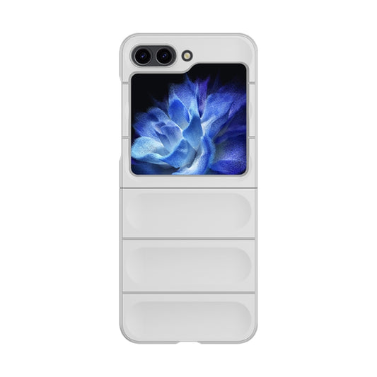 For Samsung Galaxy Z Flip5 Skin Feel Magic Shield Shockproof Phone Case(White) - Galaxy Z Flip5 Cases by buy2fix | Online Shopping UK | buy2fix