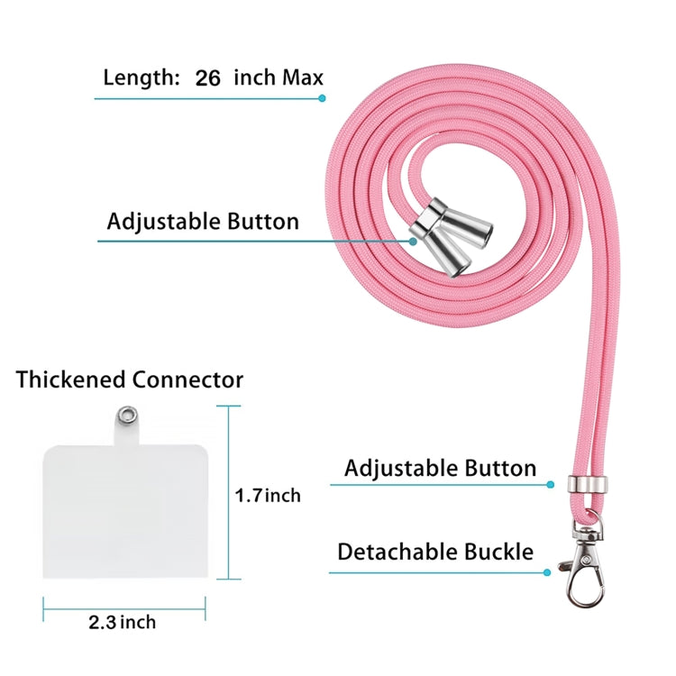 For Xiaomi Redmi Note 13 Pro 5G Global Electroplating Marble Dual-side IMD Phone Case with Lanyard(Pink 013) - Note 13 Pro Cases by buy2fix | Online Shopping UK | buy2fix