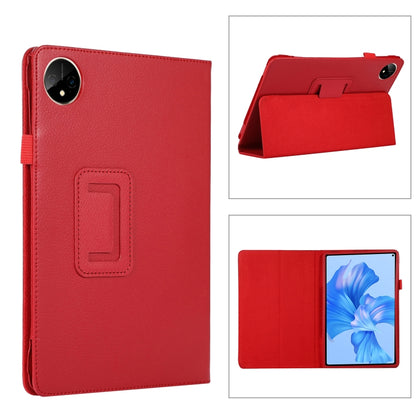 For Huawei MatePad Pro 11 2024 Litchi Texture Leather Tablet Case with Holder(Red) - Huawei by buy2fix | Online Shopping UK | buy2fix