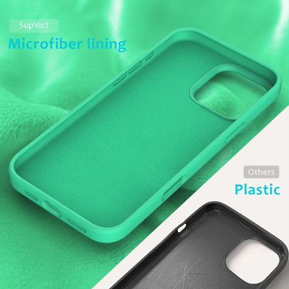 For iPhone 16 Pro Max Solid Color Silicone Phone Case(Green) - More iPhone Cases by buy2fix | Online Shopping UK | buy2fix