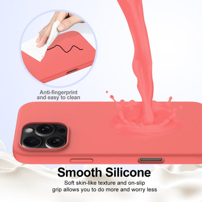 For iPhone 16 Pro Shockproof Silicone Magsafe Phone Case(Pink Orange) - iPhone 16 Pro Cases by buy2fix | Online Shopping UK | buy2fix