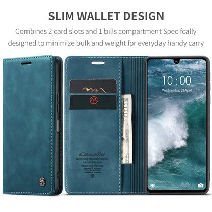 For Xiaomi Redmi 13C 4G Global / 13C 5G CaseMe 013 Multifunctional Horizontal Flip Leather Phone Case(Blue) - Xiaomi Cases by CaseMe | Online Shopping UK | buy2fix