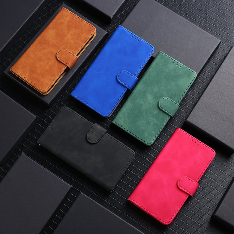 For HTC U23 Pro Skin Feel Magnetic Flip Leather Phone Case(Black) - HTC by buy2fix | Online Shopping UK | buy2fix