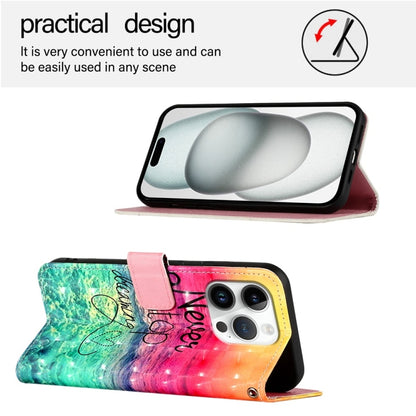 For iPhone 16 Pro 3D Painting Horizontal Flip Leather Phone Case(Chasing Dreams) - iPhone 16 Pro Cases by buy2fix | Online Shopping UK | buy2fix