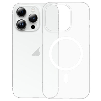 For iPhone 13 Pro High Transparency MagSafe Ice Fog Phone Case(Translucent White) - iPhone 13 Pro Cases by buy2fix | Online Shopping UK | buy2fix