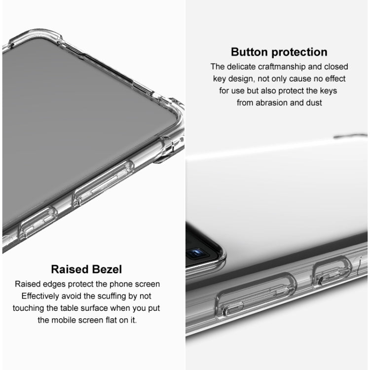 For Huawei Enjoy 60X imak Shockproof Airbag TPU Phone Case(Transparent) - Huawei Cases by imak | Online Shopping UK | buy2fix