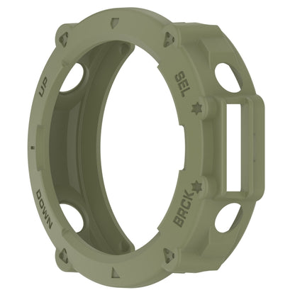 For Amazfit T-Rex Ultra Armor Hollow Watch Protective Case(Green) - Watch Cases by buy2fix | Online Shopping UK | buy2fix