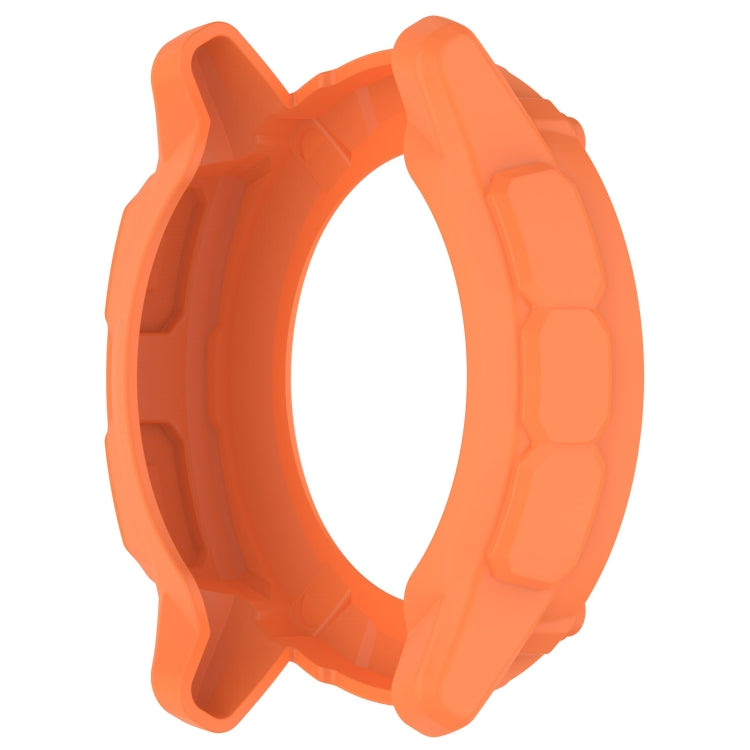 For Garmin Instinct 2X Armor Hollow Watch Protective Case(Orange) - Watch Cases by buy2fix | Online Shopping UK | buy2fix