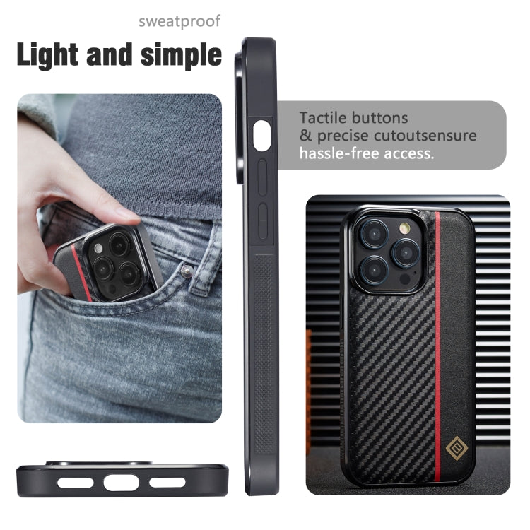 For Samsung Galaxy S23 Ultra LC.IMEEKE 3 in 1 Carbon Fiber Texture Shockproof Phone Case(Black) - Galaxy S23 Ultra 5G Cases by LC.IMEEKE | Online Shopping UK | buy2fix