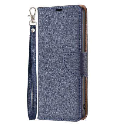 For Samsung Galaxy S23 FE 5G Litchi Texture Pure Color Flip Leather Phone Case(Blue) - Galaxy S23 FE 5G Cases by buy2fix | Online Shopping UK | buy2fix