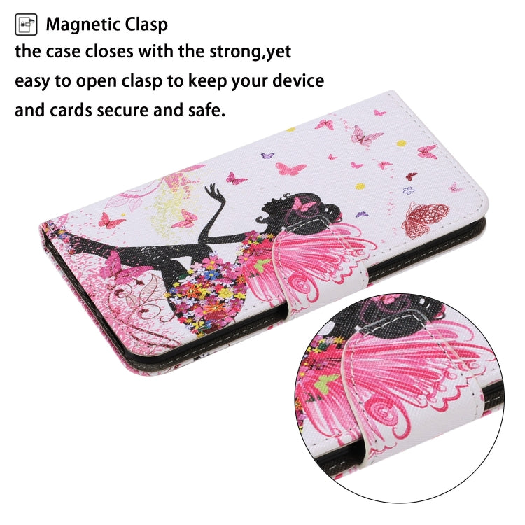 For iPhone 16 Pro Max 3D Colored Drawing Flip Leather Phone Case(Dance Girl) - iPhone 16 Pro Max Cases by buy2fix | Online Shopping UK | buy2fix