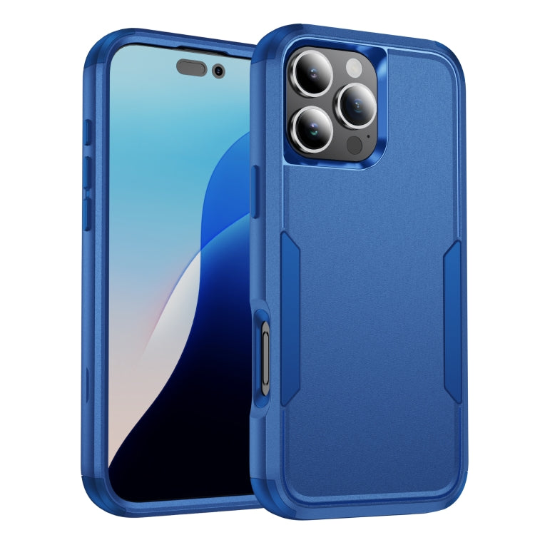 For iPhone 16 Pro Commuter Shockproof TPU + PC Phone Case(Royal Blue) - iPhone 16 Pro Cases by buy2fix | Online Shopping UK | buy2fix