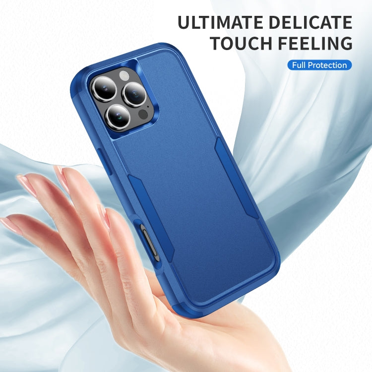 For iPhone 16 Pro Commuter Shockproof TPU + PC Phone Case(Royal Blue) - iPhone 16 Pro Cases by buy2fix | Online Shopping UK | buy2fix