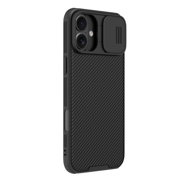 For iPhone 16 Plus NILLKIN CamShield Pro PC Phone Case(Black) - iPhone 16 Plus Cases by NILLKIN | Online Shopping UK | buy2fix