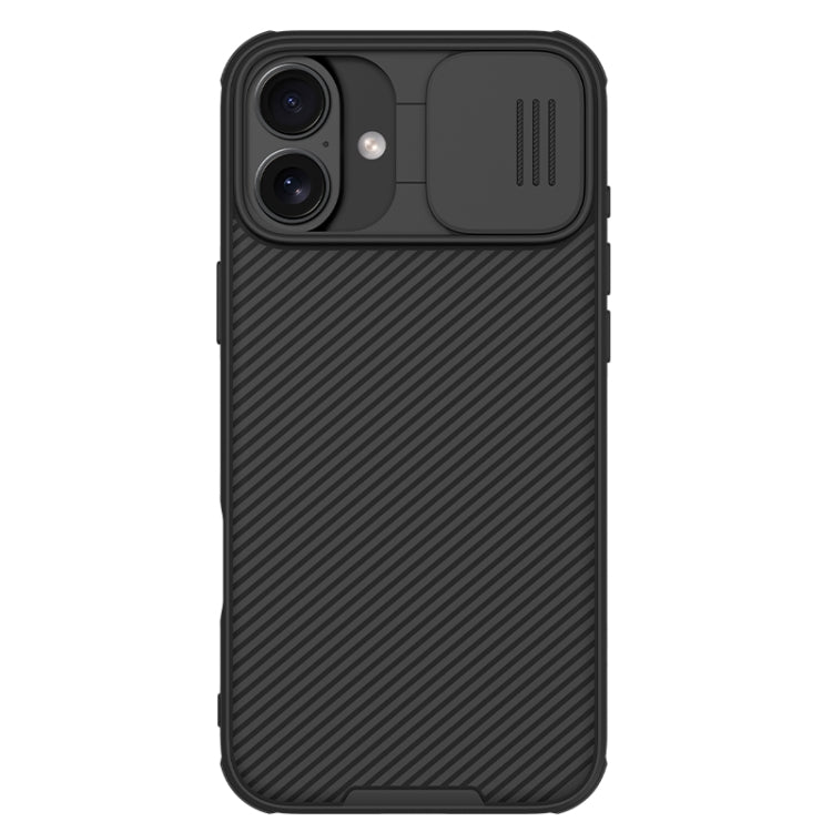 For iPhone 16 NILLKIN CamShield Pro PC Phone Case(Black) - iPhone 16 Cases by NILLKIN | Online Shopping UK | buy2fix