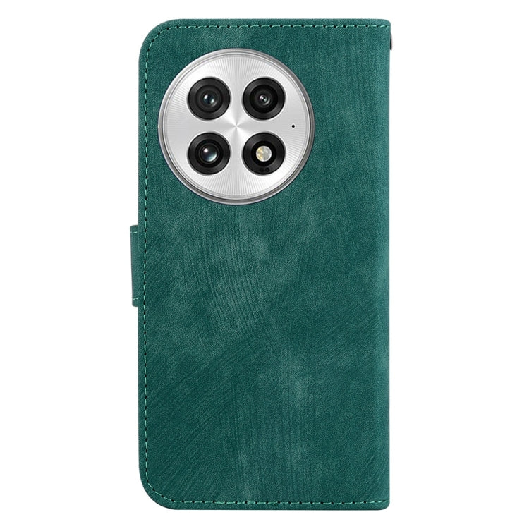 For OnePlus 13 Little Tiger Embossed Leather Phone Case(Green) - OnePlus Cases by buy2fix | Online Shopping UK | buy2fix