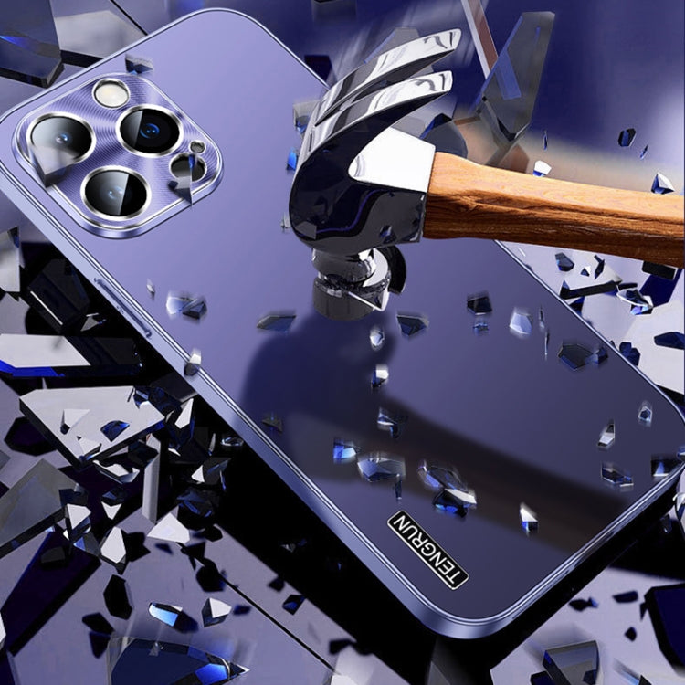 For iPhone 16 Plus Streamer Series Micro Frosted Metal Paint PC Phone Case(Dark Purple) - iPhone 16 Plus Cases by buy2fix | Online Shopping UK | buy2fix