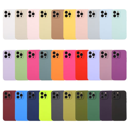 For iPhone 11 Pro Max Pure Color Liquid Silicone Fine Pore Phone Case(Light Brown) - iPhone 11 Pro Max Cases by buy2fix | Online Shopping UK | buy2fix