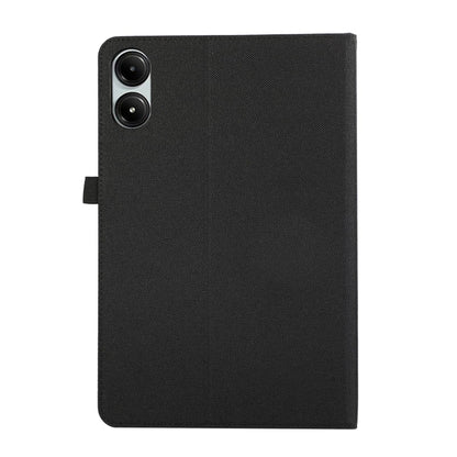 For Xiaomi Redmi Pad Pro 12.1 Fabric Leather Tablet Case(Black) - More Tablet Cases by buy2fix | Online Shopping UK | buy2fix