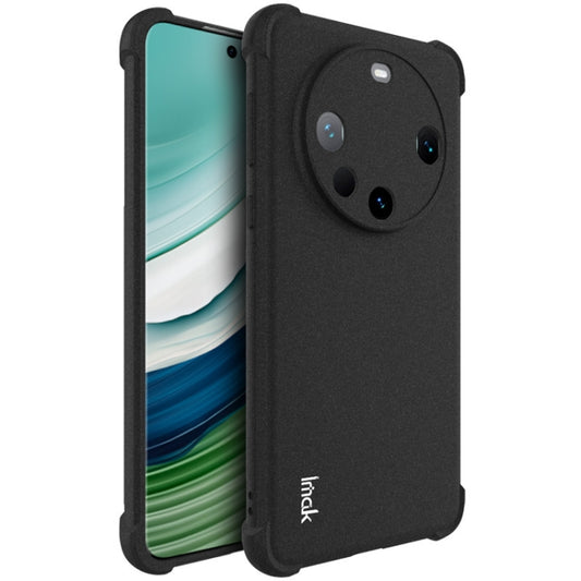 For Huawei Mate 60 Pro imak Shockproof Airbag TPU Phone Case(Matte Black) - Huawei Cases by imak | Online Shopping UK | buy2fix