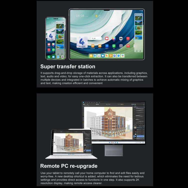 HUAWEI MatePad Pro 13.2 inch WiFi, 16GB+1TB, HarmonyOS 4 Hisilicon Kirin 9000S 12-core, Not Support Google Play(Black) - Huawei by Huawei | Online Shopping UK | buy2fix