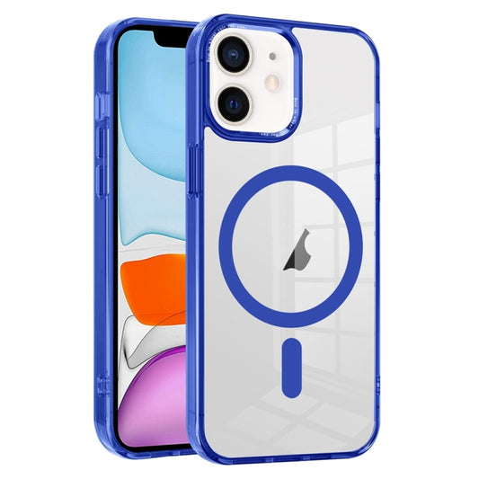 For iPhone 11 Ice Color Magnetic Series PC + Acrylic Magsafe Phone Case(Blue) - iPhone 11 Cases by buy2fix | Online Shopping UK | buy2fix