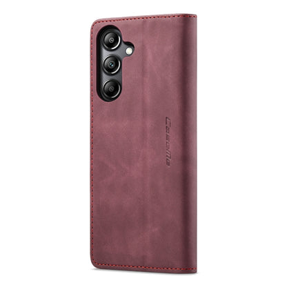 For Samsung Galaxy A05s CaseMe 013 Multifunctional Horizontal Flip Leather Phone Case(Wine Red) - Galaxy Phone Cases by CaseMe | Online Shopping UK | buy2fix