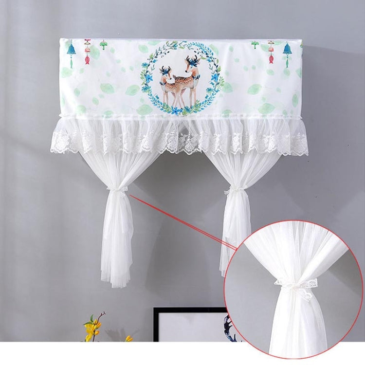 Do Not Take Dust-proof And Anti Direct Blowing Simple Wind Hanging Machine Air Conditioner Moon Cover, Size:Width 86 × Thickness 20 × Height 90cm(Zoo) - Dust Covers by buy2fix | Online Shopping UK | buy2fix