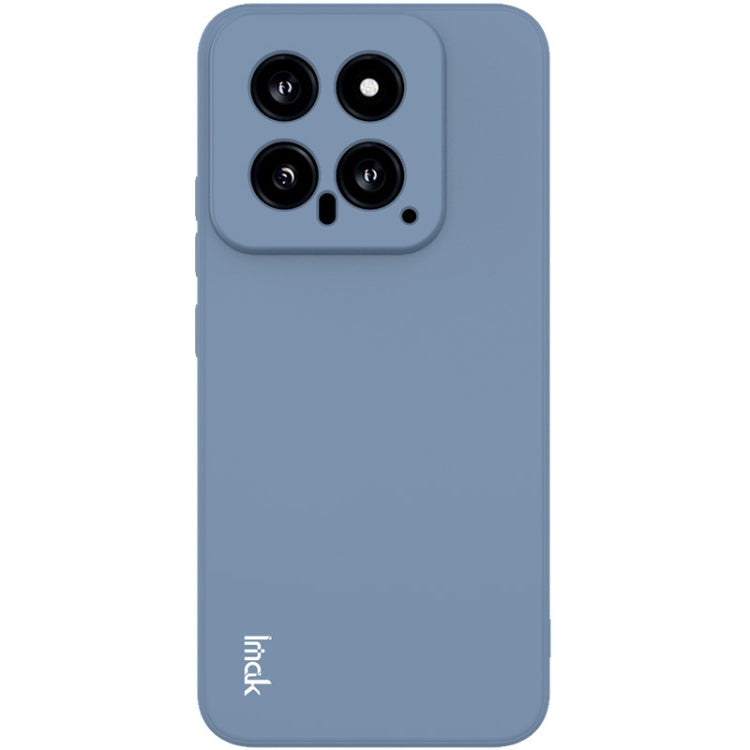 For Xiaomi 14 5G imak UC-4 Series Straight Edge TPU Phone Case(Grey) - 14 Cases by imak | Online Shopping UK | buy2fix