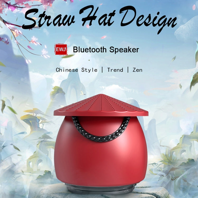 EWA A123 Portable Mini Speaker Chinese Style Bluetooth Speaker(Grey) - Mini Speaker by EWA | Online Shopping UK | buy2fix