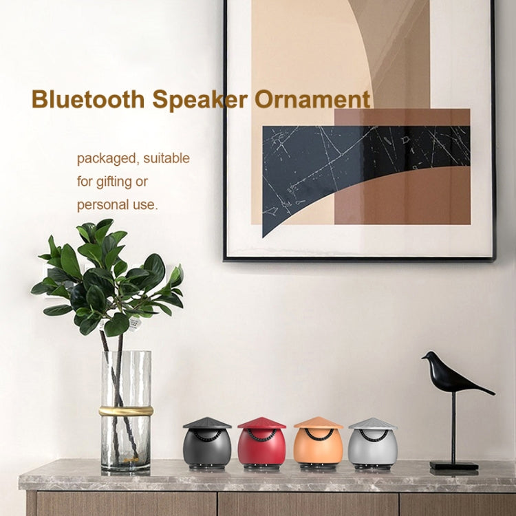 EWA A123 Portable Mini Speaker Chinese Style Bluetooth Speaker(Grey) - Mini Speaker by EWA | Online Shopping UK | buy2fix