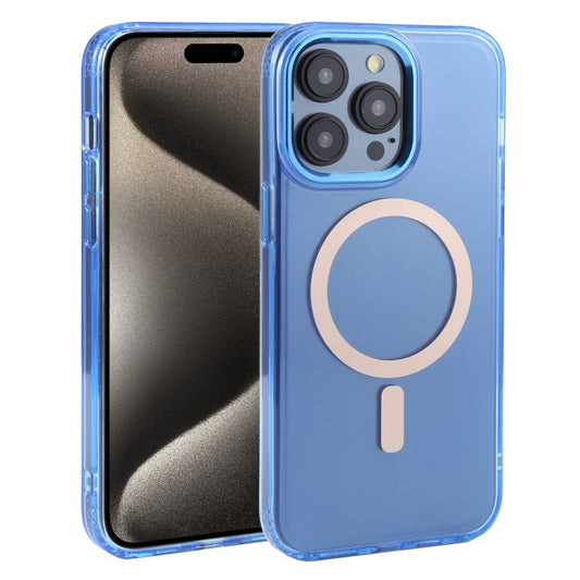 For iPhone 15 Pro DFANS DESIGN Magsafe Magnetic Phone Case(Blue) - iPhone 15 Pro Cases by DFANS DESIGN | Online Shopping UK | buy2fix