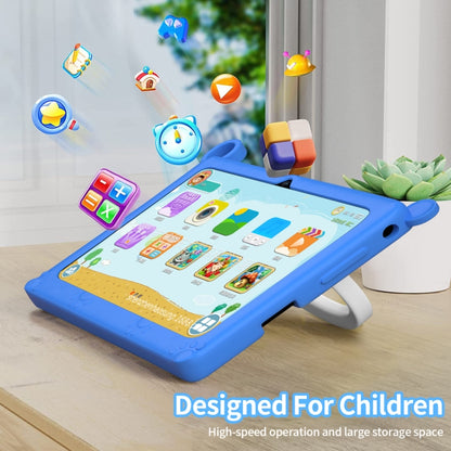 A133 7 inch Kid Tablet with Silicone Case,  2GB+32GB, Android 11 Allwinner A133 Quad Core CPU Support Parental Control Google Play(Blue) -  by buy2fix | Online Shopping UK | buy2fix