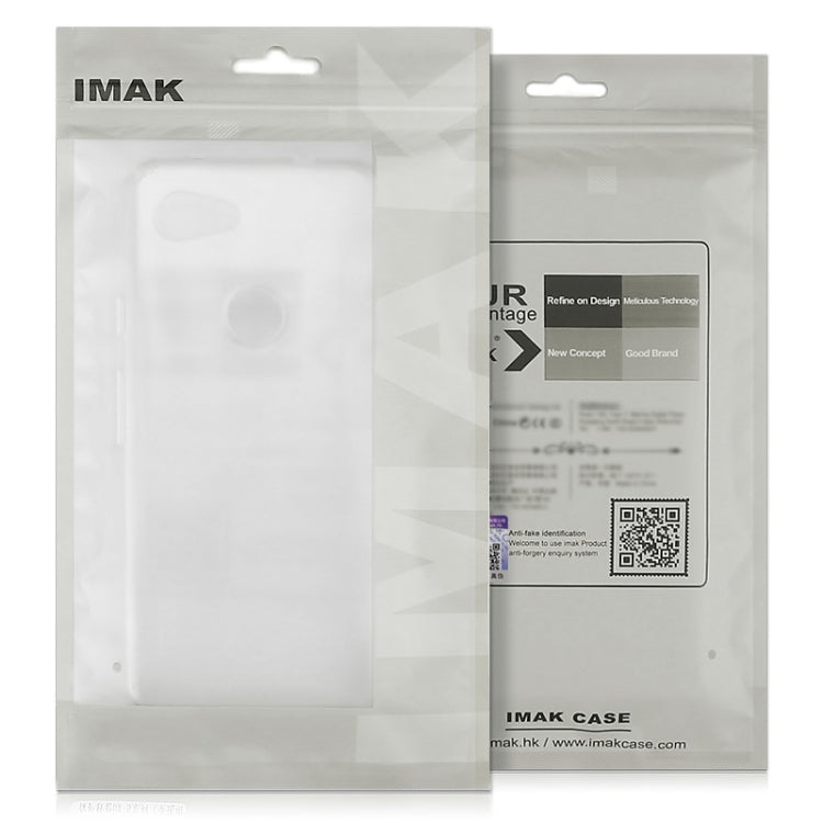 For vivo iQOO 12 5G IMAK UX-5 Series Transparent TPU Phone Case - iQOO 12 Cases by imak | Online Shopping UK | buy2fix