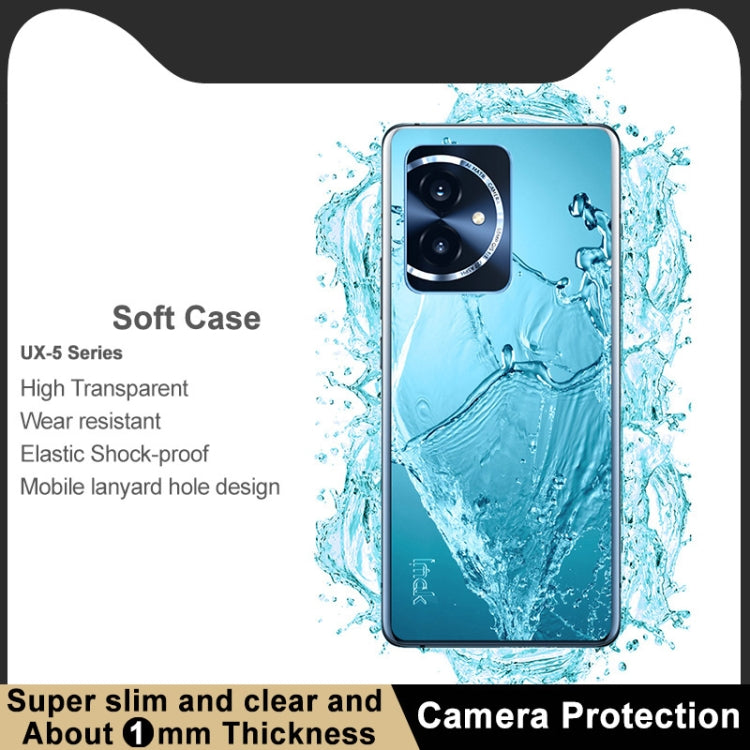 For Honor 100 5G IMAK UX-5 Series Transparent TPU Phone Case - Honor Cases by imak | Online Shopping UK | buy2fix