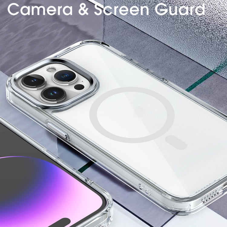 For iPhone 15 Plus MagSafe Magnetic Clear Phone Case(Transparent) - iPhone 15 Plus Cases by buy2fix | Online Shopping UK | buy2fix