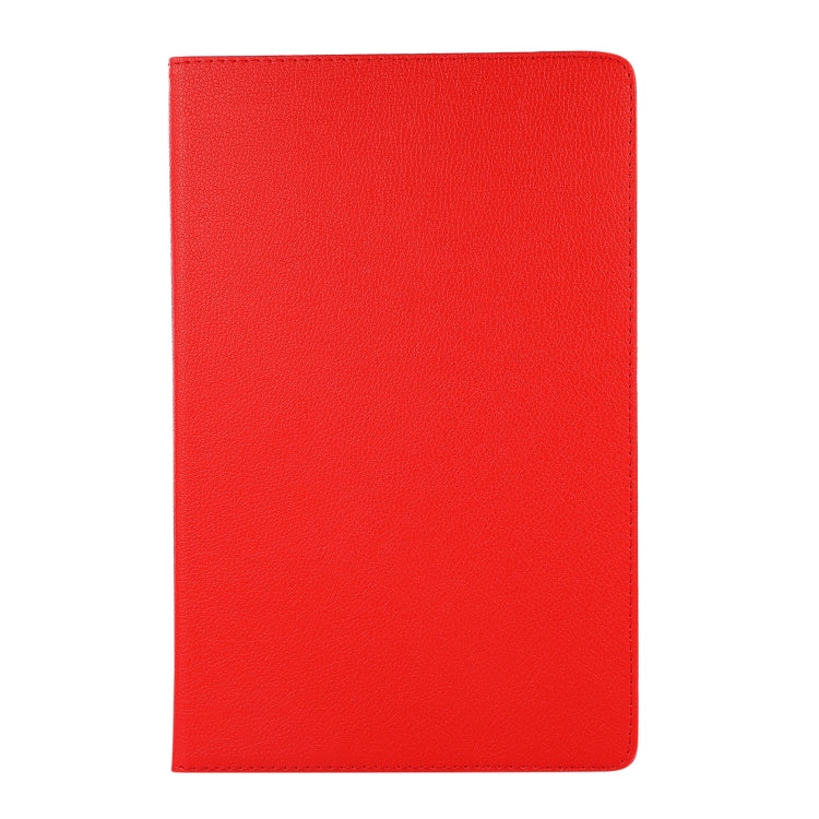 For Lenovo Tab M11 / Xiaoxin Pad 11 2024 360 Degree Rotation Litchi Texture Leather Tablet Case(Red) - Lenovo by buy2fix | Online Shopping UK | buy2fix