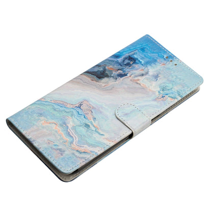 For Ulefone Note 14 Colored Drawing Leather Phone Case(Blue Marble) - Ulefone Cases by buy2fix | Online Shopping UK | buy2fix