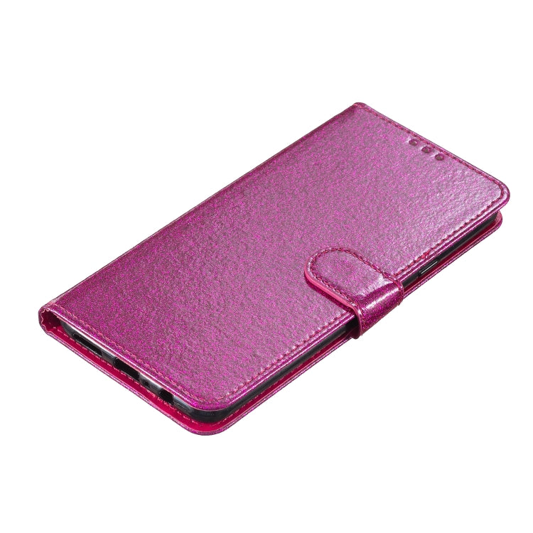 For Ulefone Note 14 Glitter Powder Flip Leather Phone Case(Rose Red) - Ulefone Cases by buy2fix | Online Shopping UK | buy2fix