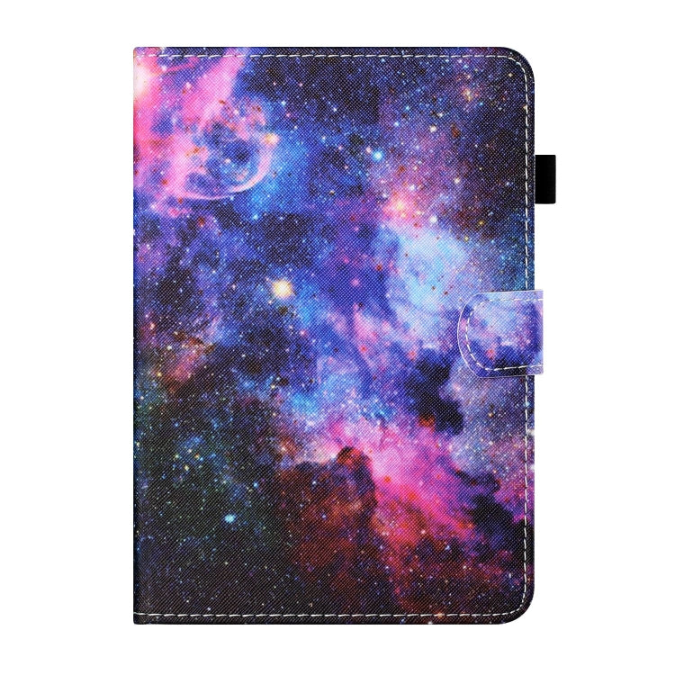 For Lenovo Tab M11/ Xiaoxin Pad 11 2024 Coloured Drawing Stitching Smart Leather Tablet Case(Starry Sky) - Lenovo by buy2fix | Online Shopping UK | buy2fix