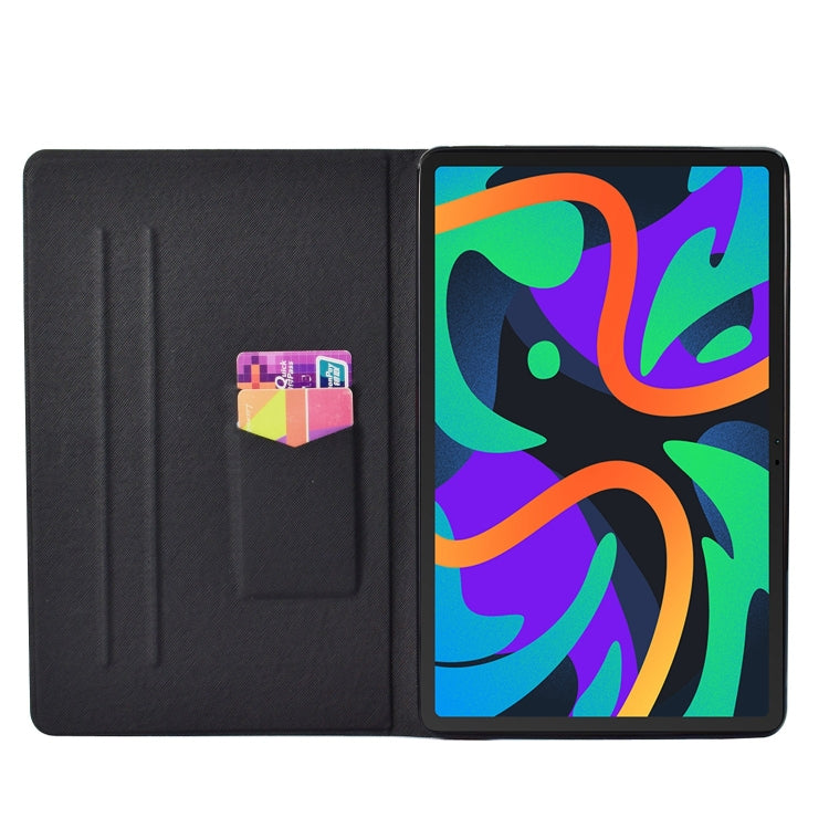 For Lenovo Tab M11/ Xiaoxin Pad 11 2024 Voltage Coloured Drawing Smart Leather Tablet Case(Polar Bear) - Lenovo by buy2fix | Online Shopping UK | buy2fix