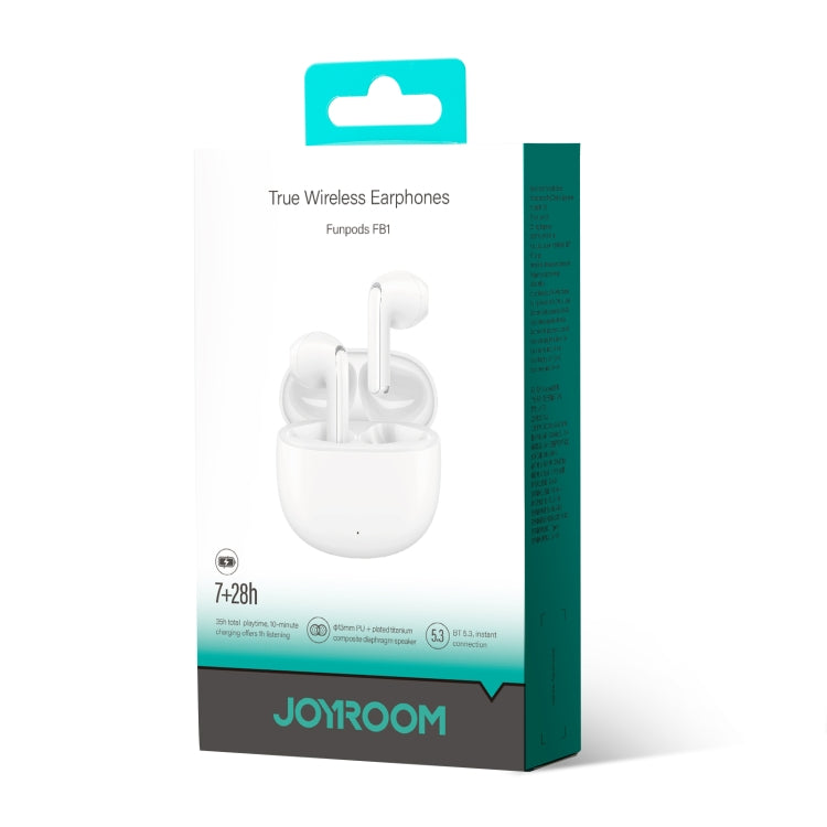 JOYROOM Funpods Series JR-FB1 In-ear True Wireless Earbuds(Black) - In Ear Wired Earphone by JOYROOM | Online Shopping UK | buy2fix