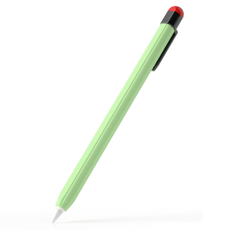 For Apple Pencil 2 Pen Clip Ultra Thin Series Stylus Pen Protective Case(Matcha Green) - Pencil Accessories by buy2fix | Online Shopping UK | buy2fix